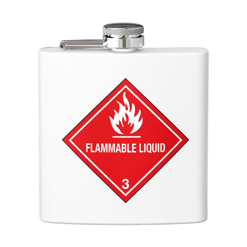 FLAMABLE LIQUID COMBAT FLASK - Perfect for Parties & Gifts