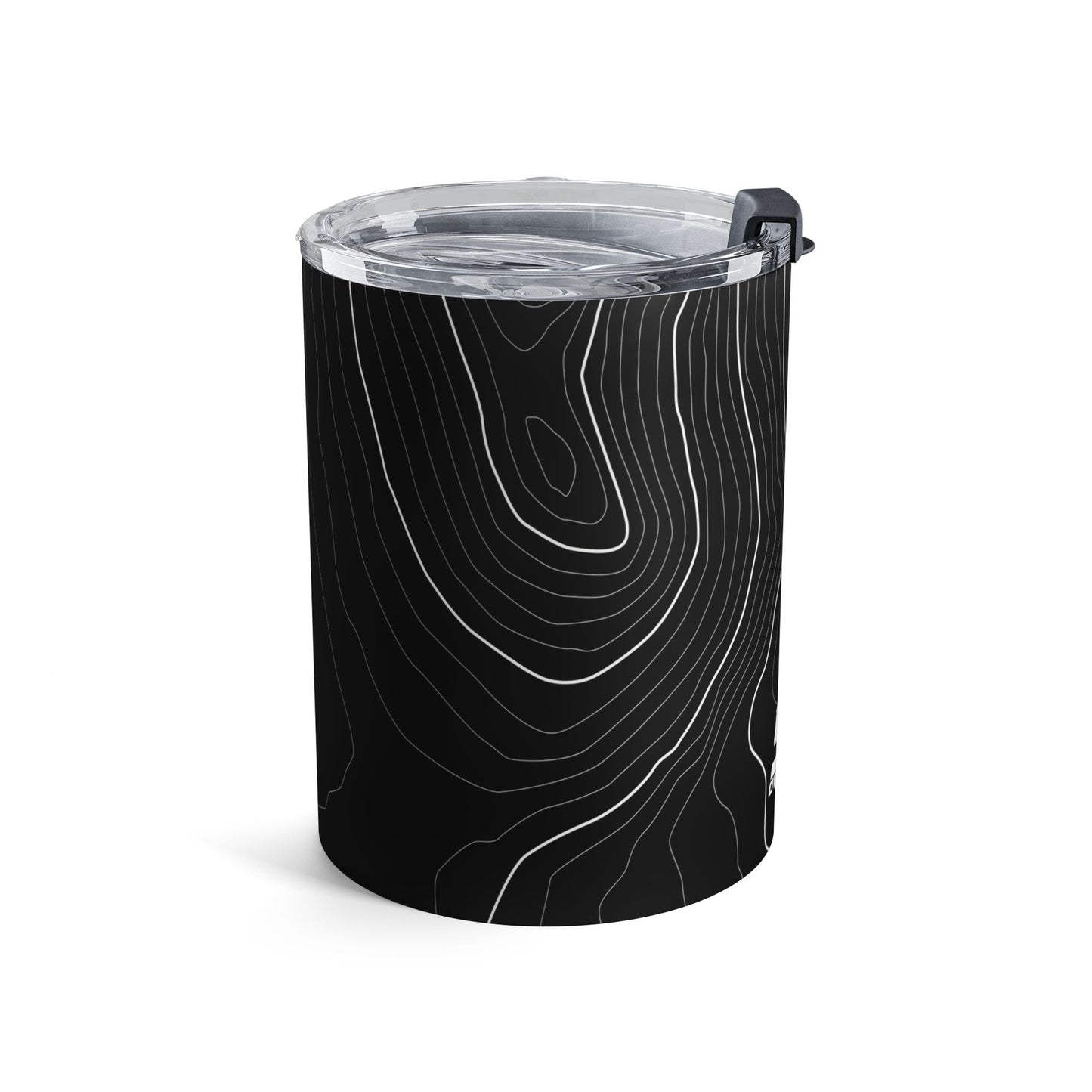 TOPO BLACK 10oz Tumbler - Perfect for Hot & Cold Beverages
