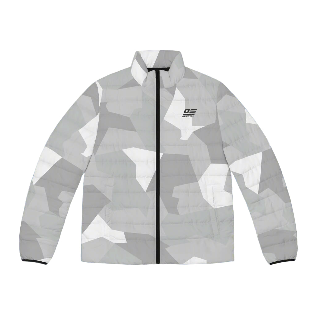 ARCTIC SPLINTER PUFFER JACKET - WHITE