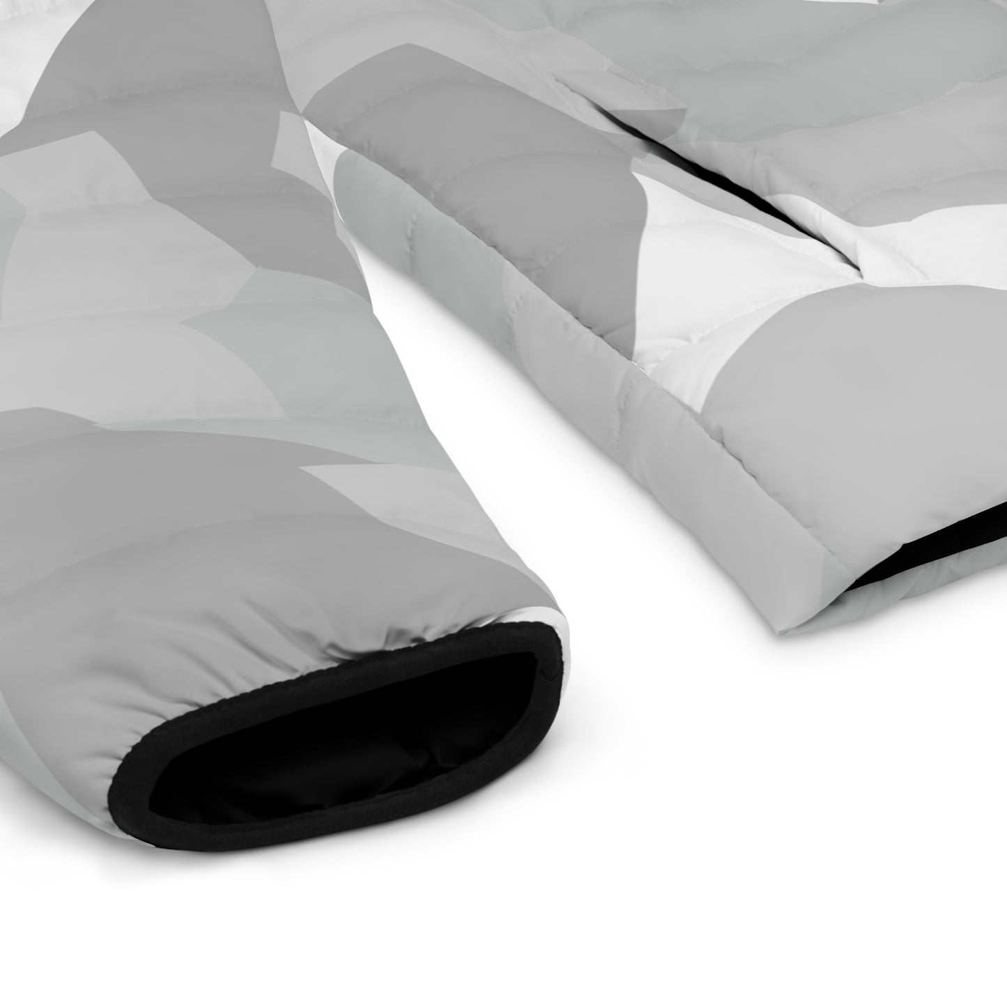 ARCTIC SPLINTER PUFFER JACKET - WHITE