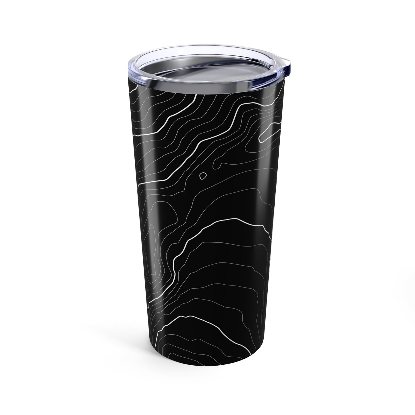 TOPO BLACK TUMBLER 20oz - For The Adventure Seeker