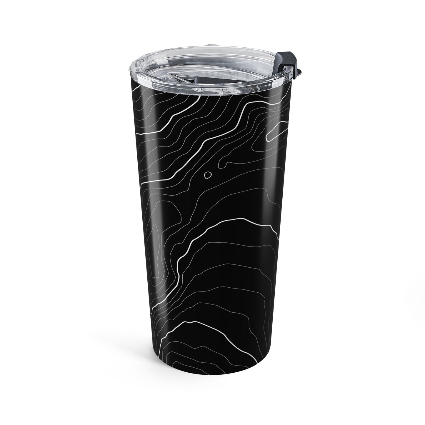 TOPO BLACK TUMBLER 20oz - For The Adventure Seeker