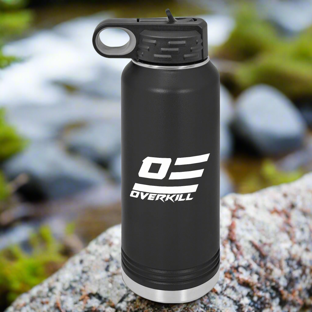 32oz FLAG BATTLE BOTTLE - Dehydration Is For The Weak