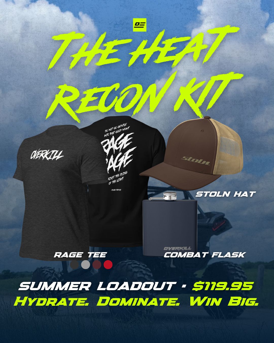 THE HEAT RECON KIT – Built for the Burn