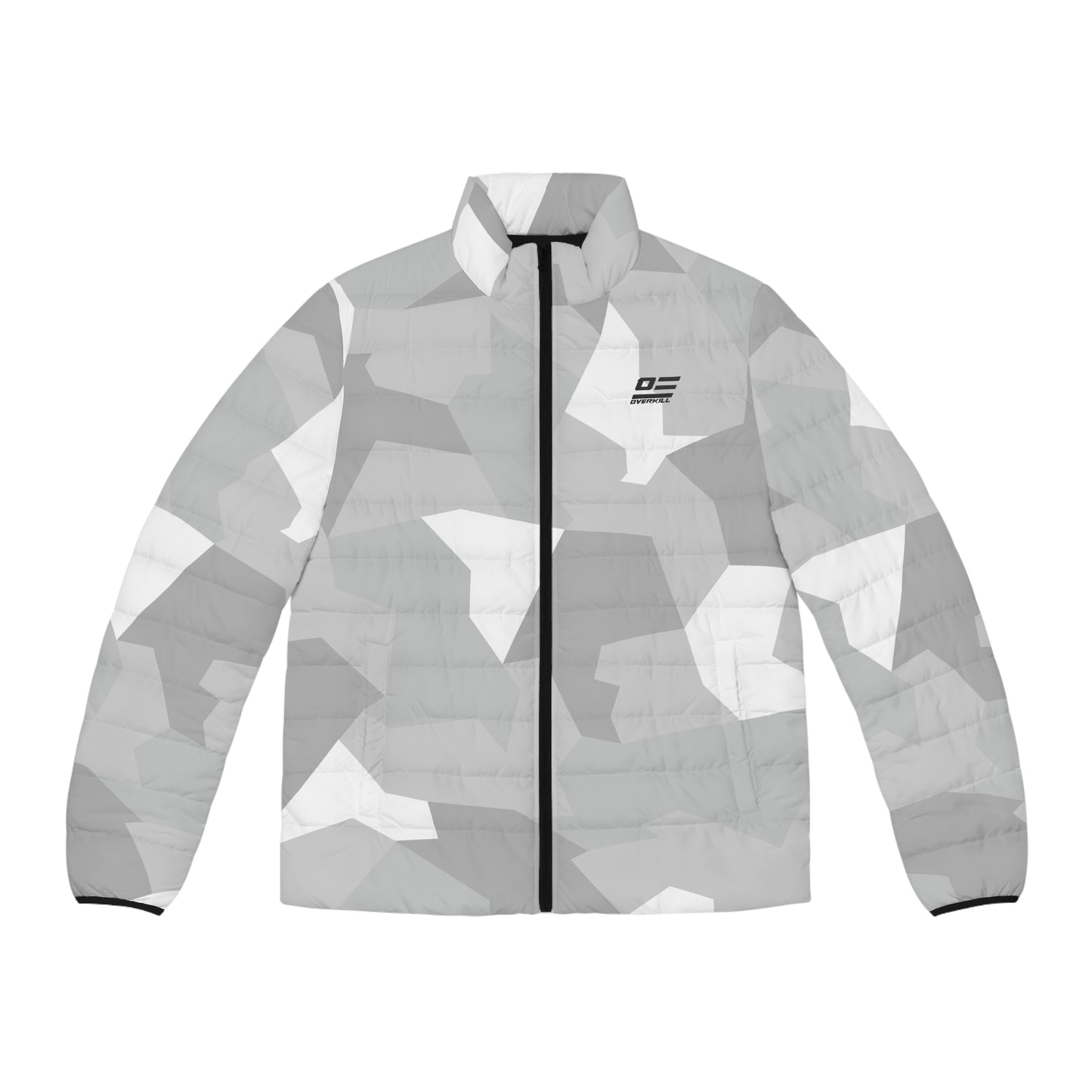 Arctic Splinter Puffer Jacket - White