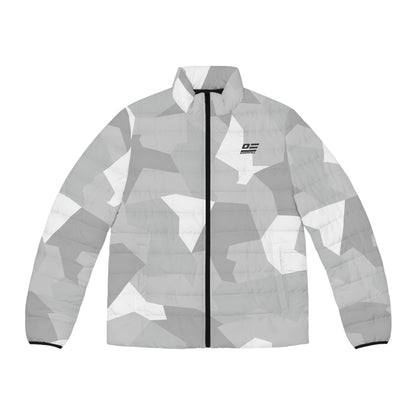 Arctic Splinter Puffer Jacket - White
