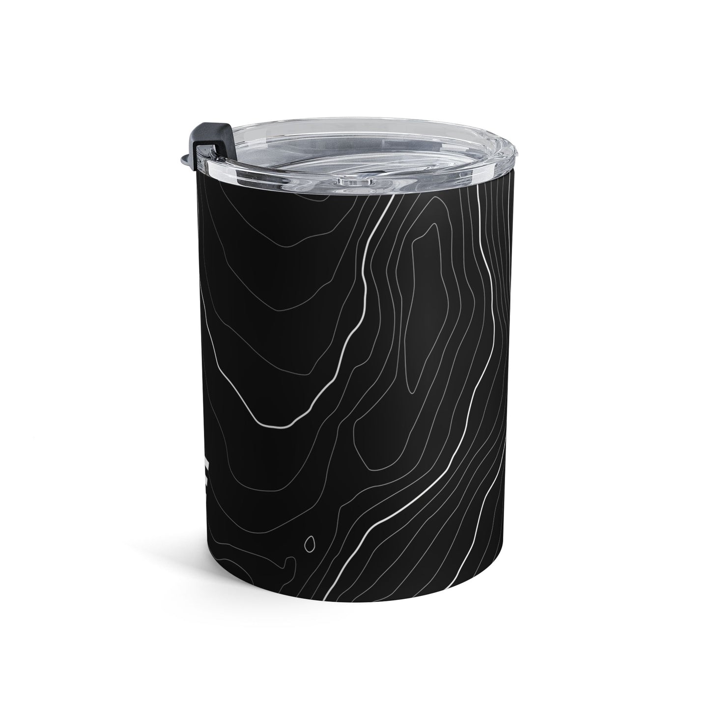 TOPO BLACK 10oz Tumbler - Perfect for Hot & Cold Beverages
