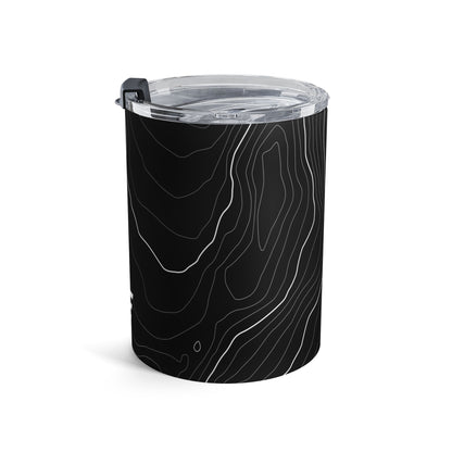 TOPO BLACK 10oz Tumbler - Perfect for Hot & Cold Beverages