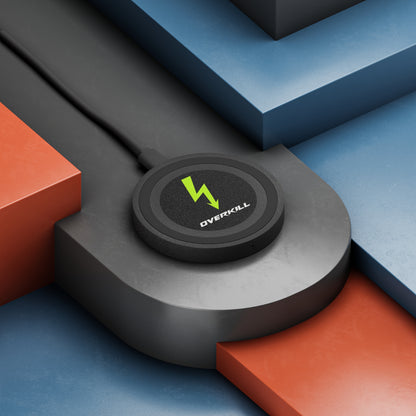 Overkill Lightning Wireless Charging Pad — Fast Qi Phone Charger