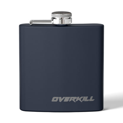 OVERKILL COMBAT FLASK - 6oz Flask for On-the-Go Celebrations
