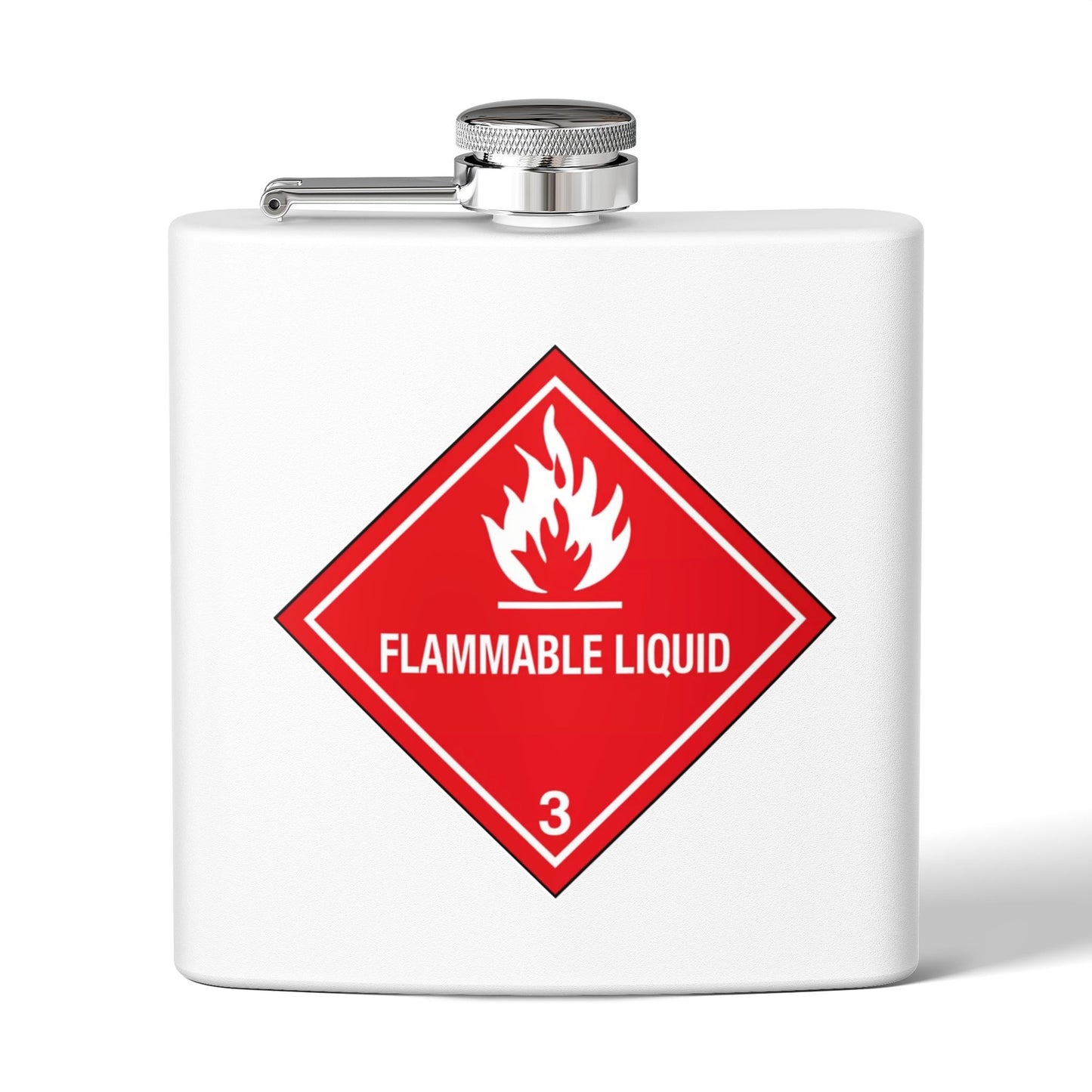 FLAMABLE LIQUID COMBAT FLASK - Perfect for Parties & Gifts