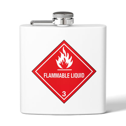 FLAMABLE LIQUID COMBAT FLASK - Perfect for Parties & Gifts