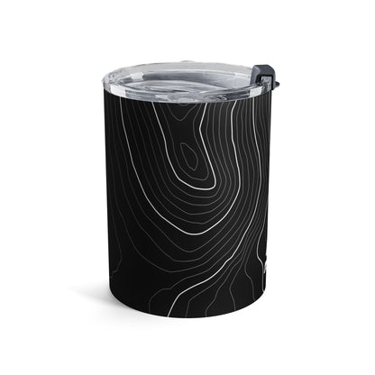 TOPO BLACK 10oz Tumbler - Perfect for Hot & Cold Beverages
