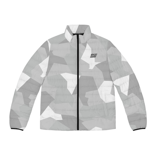 ARCTIC SPLINTER PUFFER JACKET - WHITE