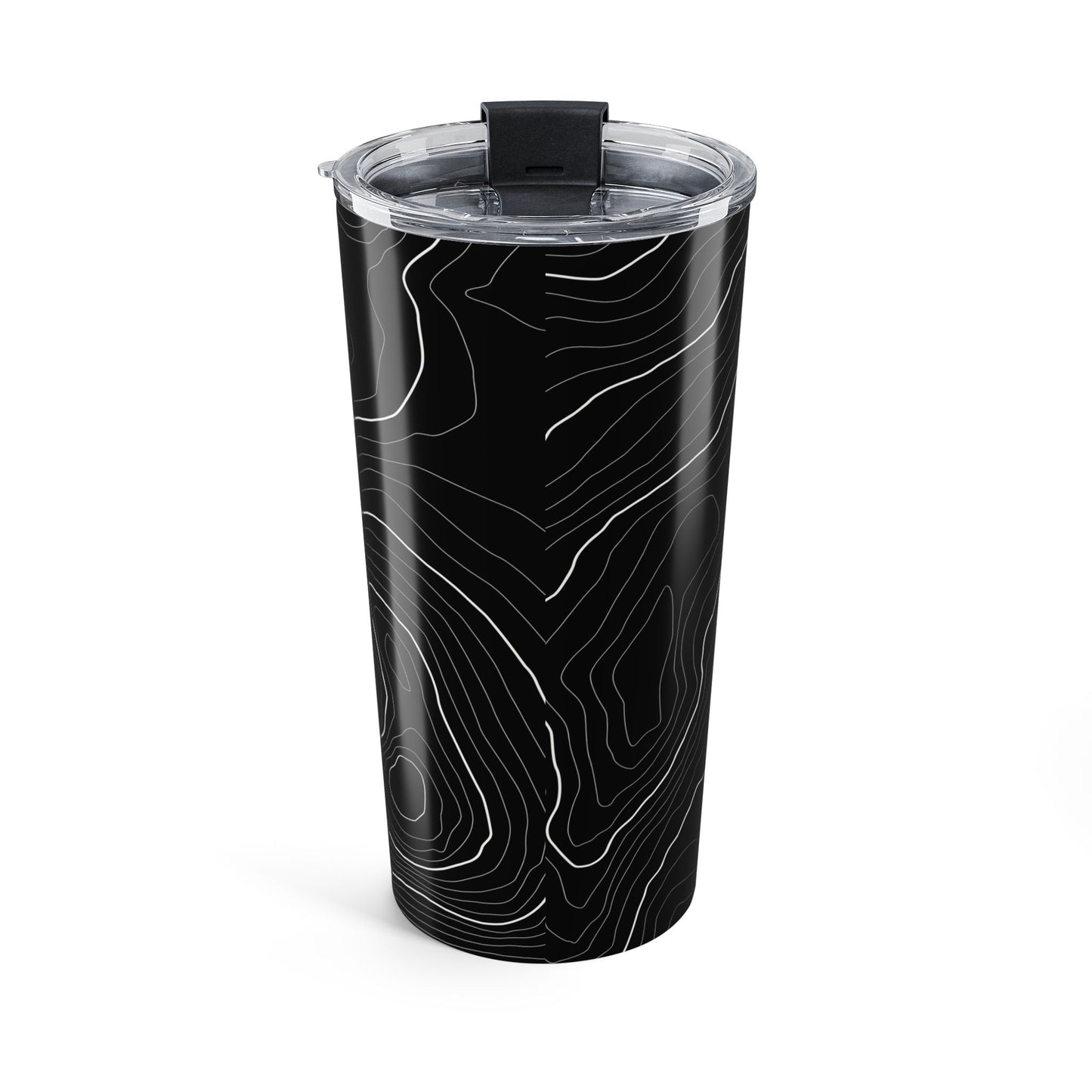 TOPO BLACK TUMBLER 20oz - For The Adventure Seeker