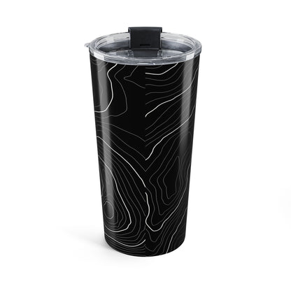 TOPO BLACK TUMBLER 20oz - For The Adventure Seeker