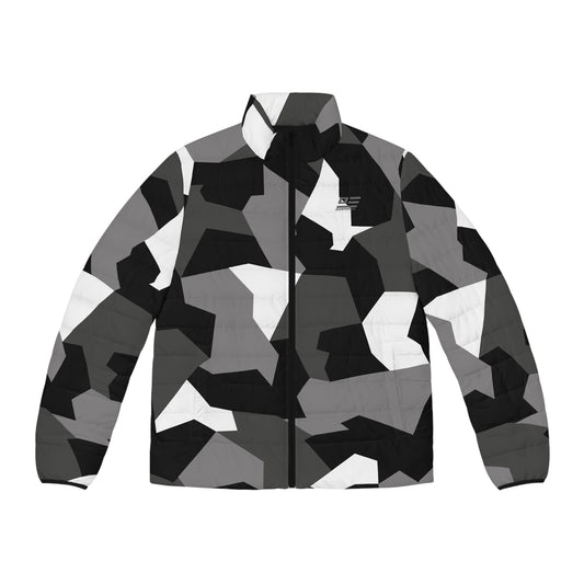 ARCTIC SPLINTER PUFFER JACKET - GREY