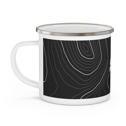 TOPO Enamel Camping Mug - Perfect for Outdoor Adventures