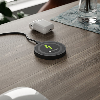 Overkill Lightning Wireless Charging Pad — Fast Qi Phone Charger