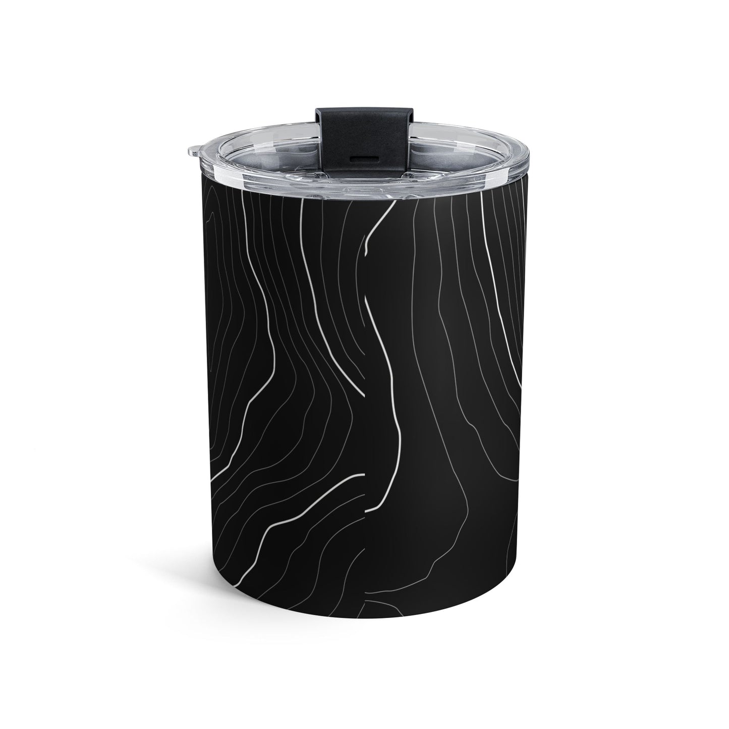 TOPO BLACK 10oz Tumbler - Perfect for Hot & Cold Beverages