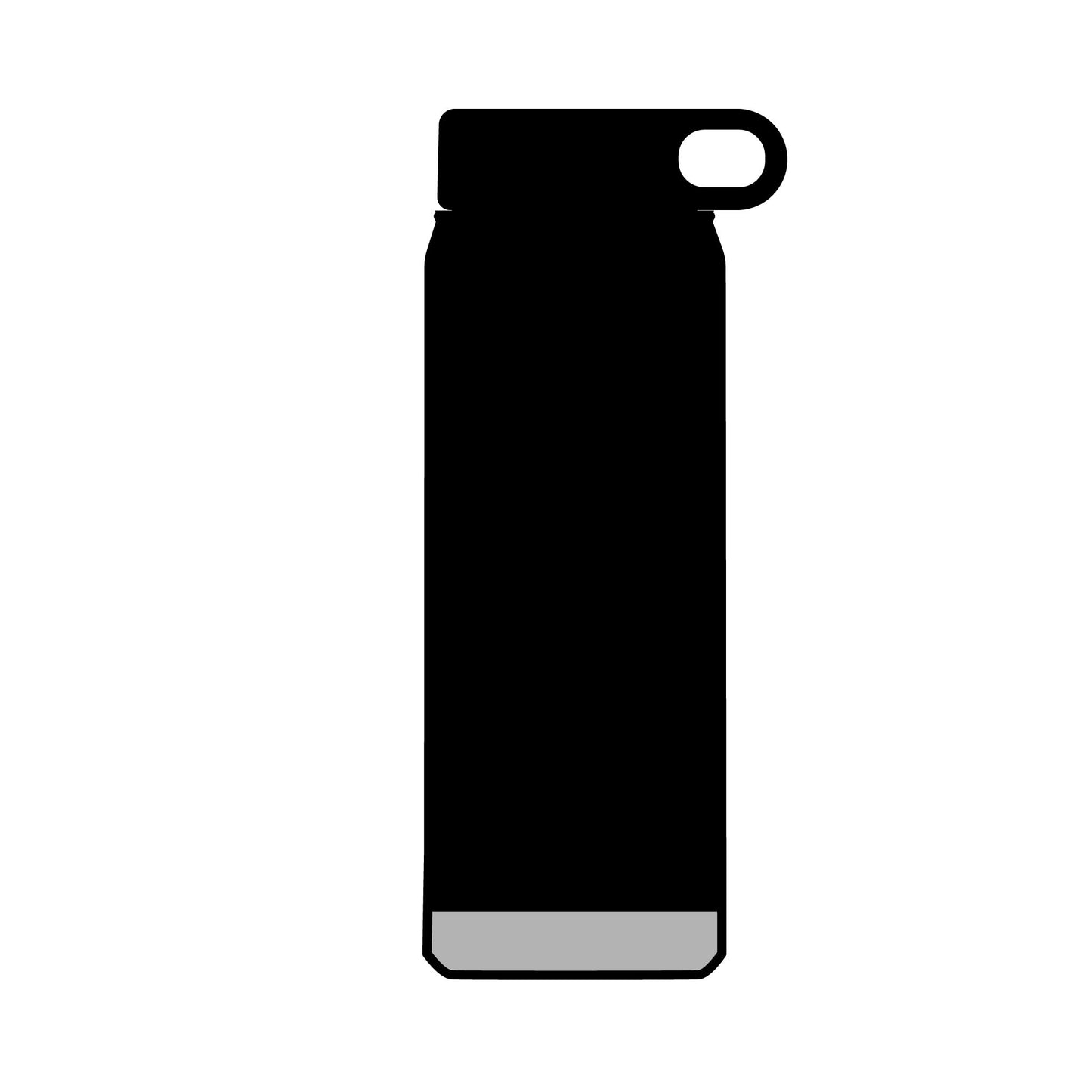 32oz Overkill Water Bottle - Sleek Black Hydration Bottle for Fitness & Daily Use