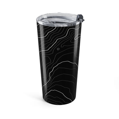 TOPO BLACK TUMBLER 20oz - For The Adventure Seeker