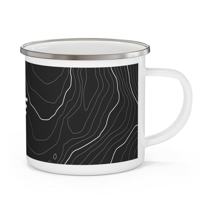 TOPO Enamel Camping Mug - Perfect for Outdoor Adventures
