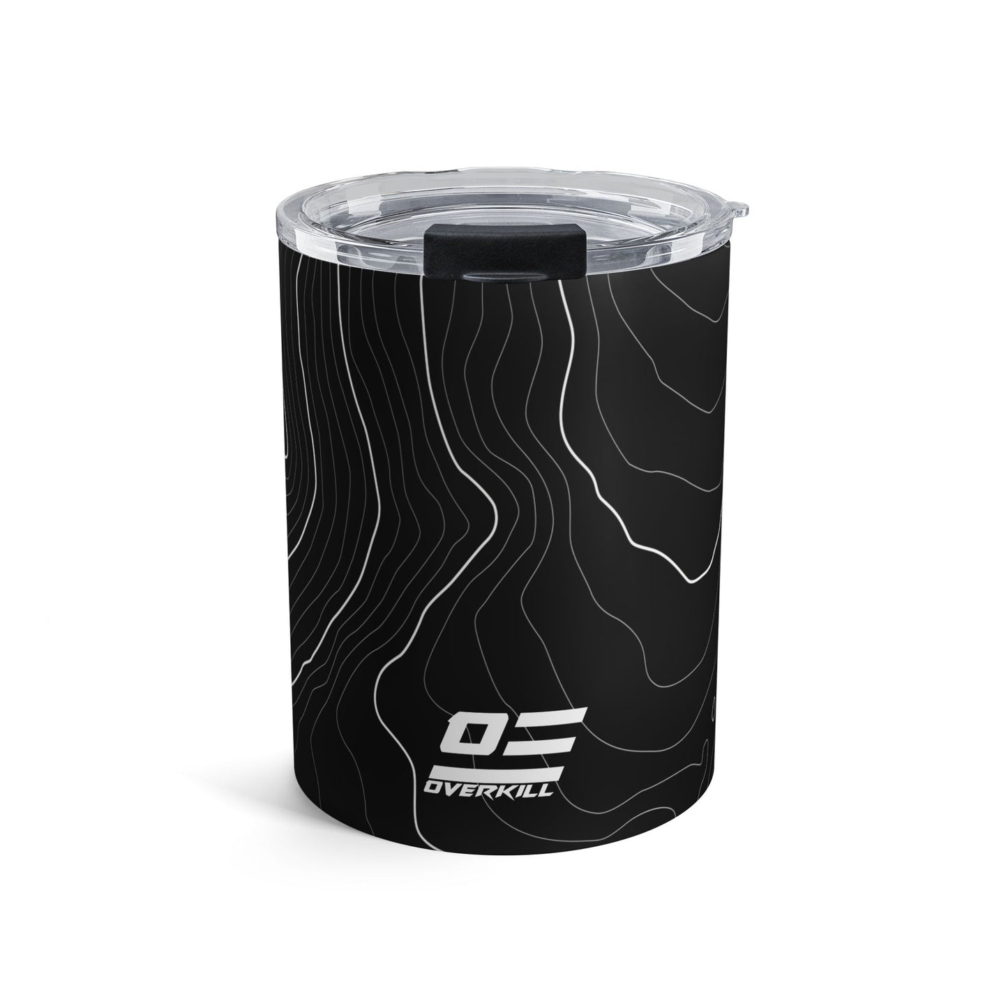 TOPO BLACK 10oz Tumbler - Perfect for Hot & Cold Beverages