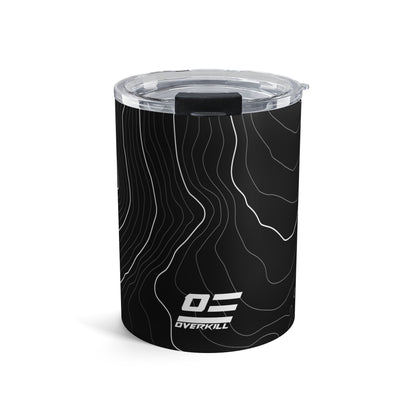 TOPO BLACK 10oz Tumbler - Perfect for Hot & Cold Beverages