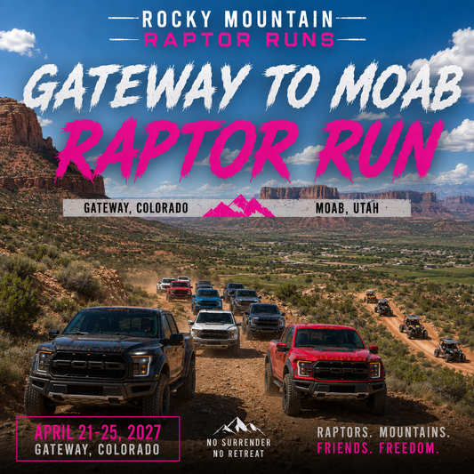 GATEWAY TO MOAB RAPTOR RUN (SPRING)