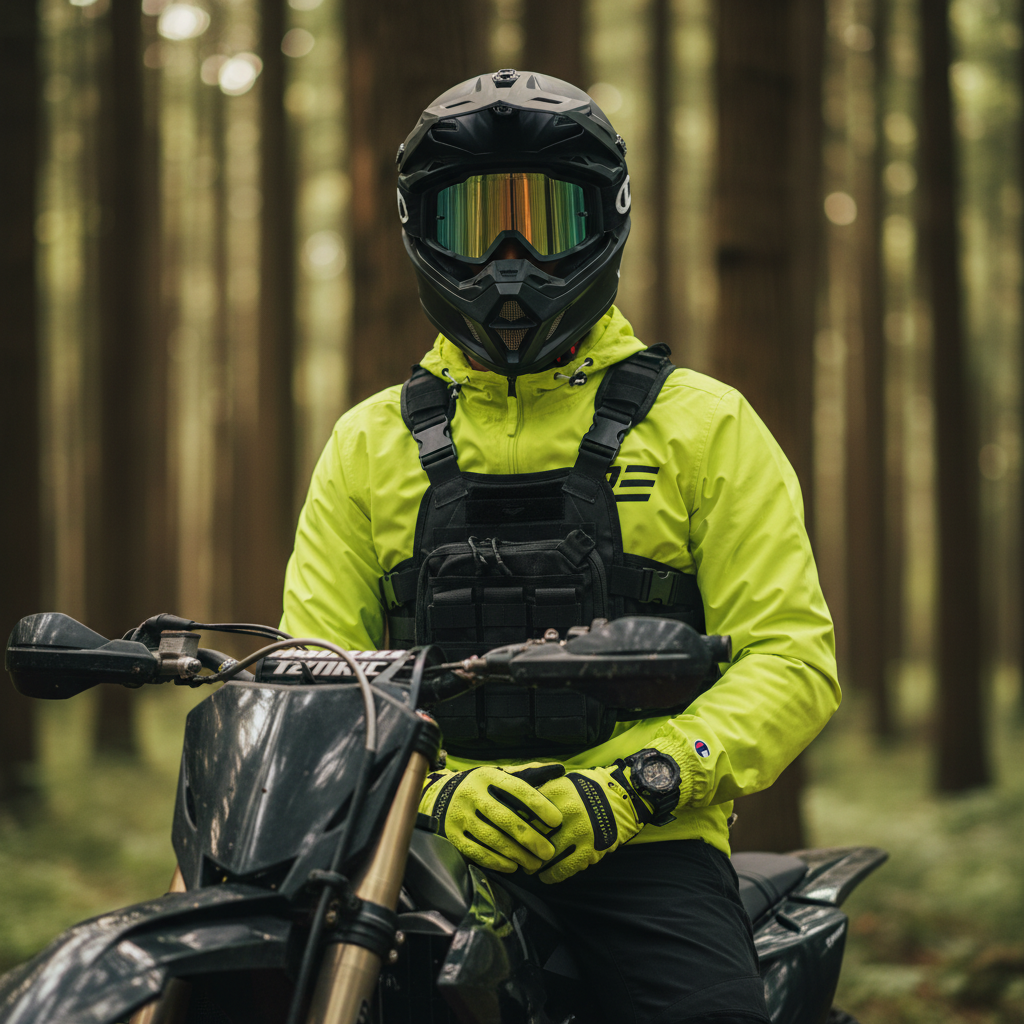 PACKABLE HIGH-VIZ JACKET